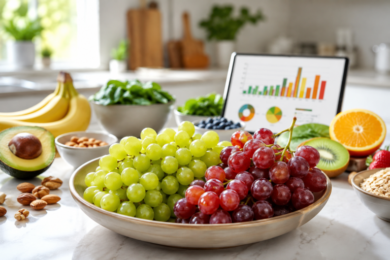 Grapes and potassium